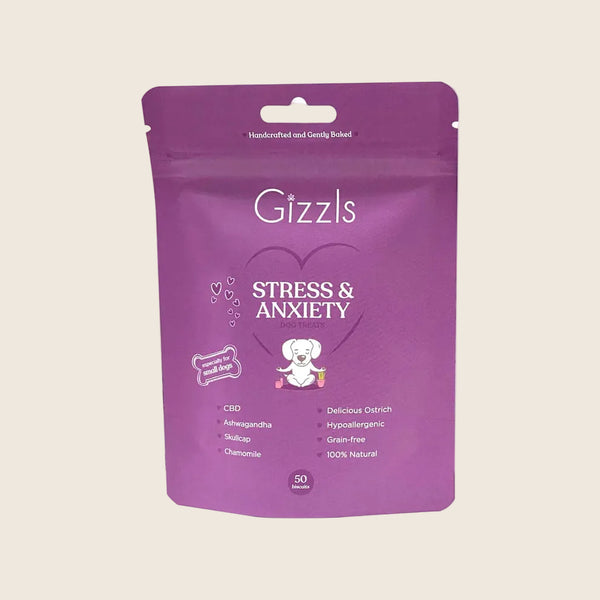 Gizzls Small Dog Calm Support CBD Treats | 50 Treats