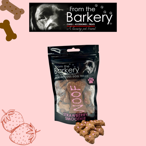 From the Barkery | Strawberry Smoothie Treats (100g)