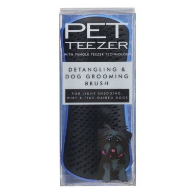 Pet Teezer Detangling Brush Large | Blue & Grey