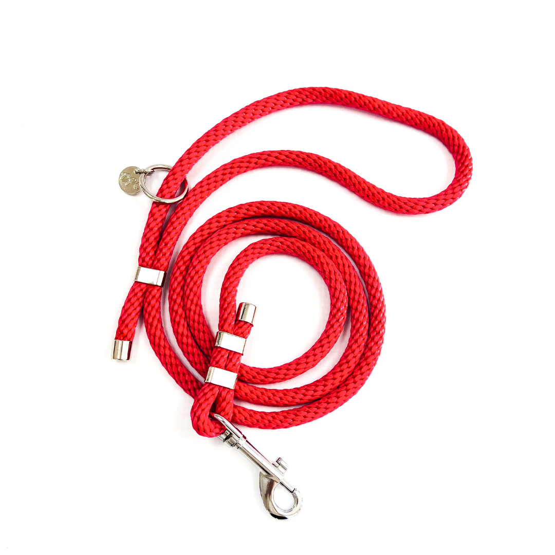 Rope Leash | Red