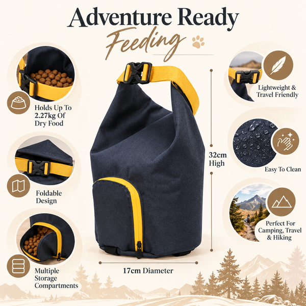 Adventure Dog Food Travel Pouch
