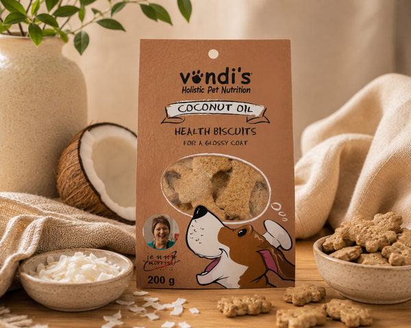 VONDIS Jenny Morris Coconut Oil Dog Biscuits | 200g
