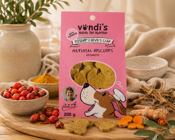 VONDIS Jenny Morris Devil's Claw, Rosehip & Turmeric Dog Biscuits | 200g