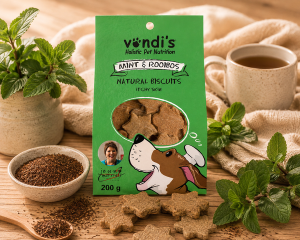 VONDIS Jenny Morris Rooibos & Mint Dog Biscuits | 200g