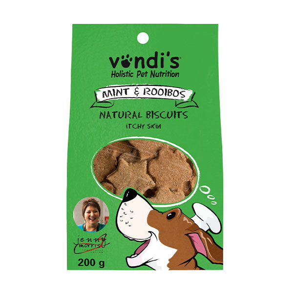 VONDIS Jenny Morris Rooibos & Mint Dog Biscuits | 200g
