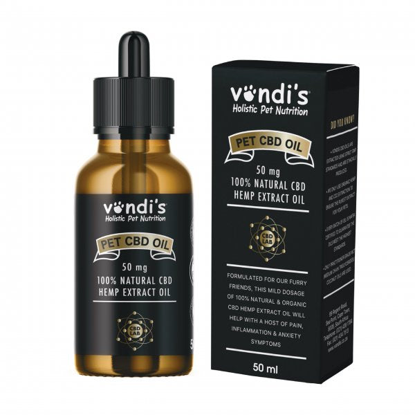 VONDIS THC-Free CBD Oil | 50mg CBD | 50ml