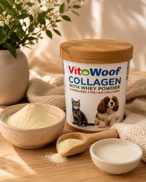 VitoWoof Collagen + Whey Powder | Dogs, Cats & Horses