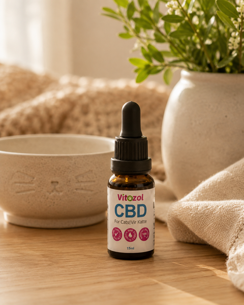 Vitozol CBD Oil for Cats | 300mg CBD | 15ml