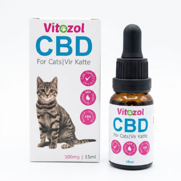Vitozol CBD Oil for Cats | 300mg CBD | 15ml