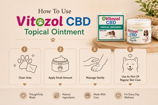 Vitozol CBD Topical Ointment | 300mg CBD | 50ml
