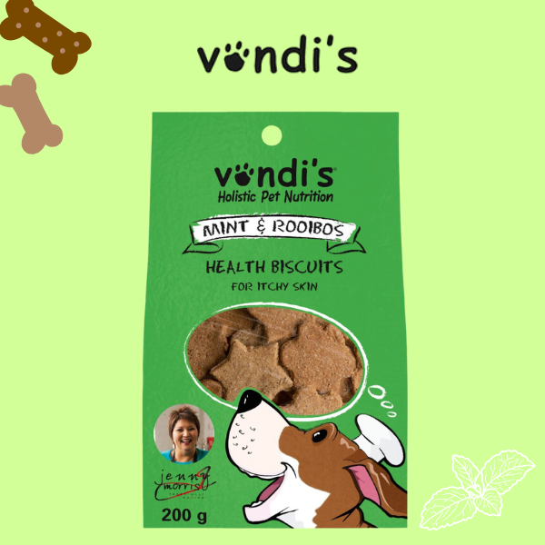 Vondi's Jenny Morris Rooibos & Mint Biscuits 200g