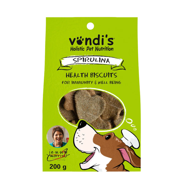 VONDIS Jenny Morris Spirulina Dog Biscuits | 200g