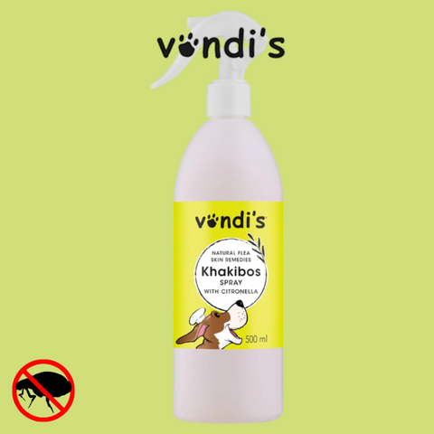 Vondi's Khakibos With Citronella Flea Repellent Trigger Spray 500ml