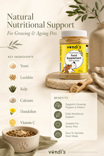 Vondi's Puppy/Kitty & Senior Supplement | 250g