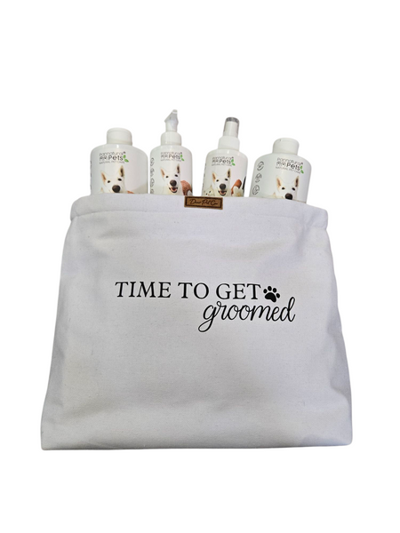 Time To Get Groomed | White