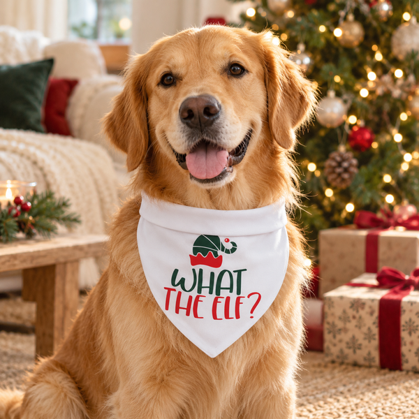 Christmas Bandana | What The Elf?