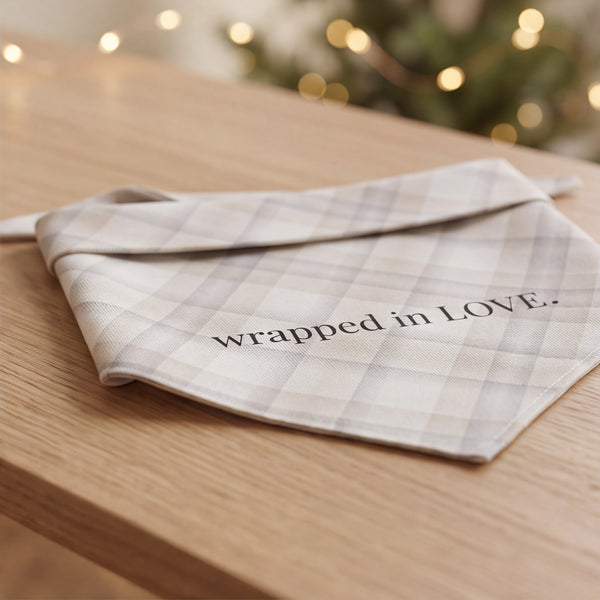 Dear Pet Co Christmas Bandana | Wrapped In Love