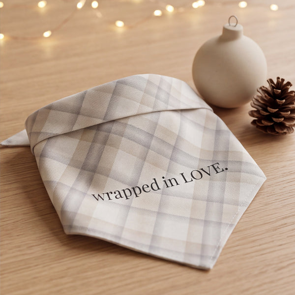 Dear Pet Co Christmas Bandana | Wrapped In Love