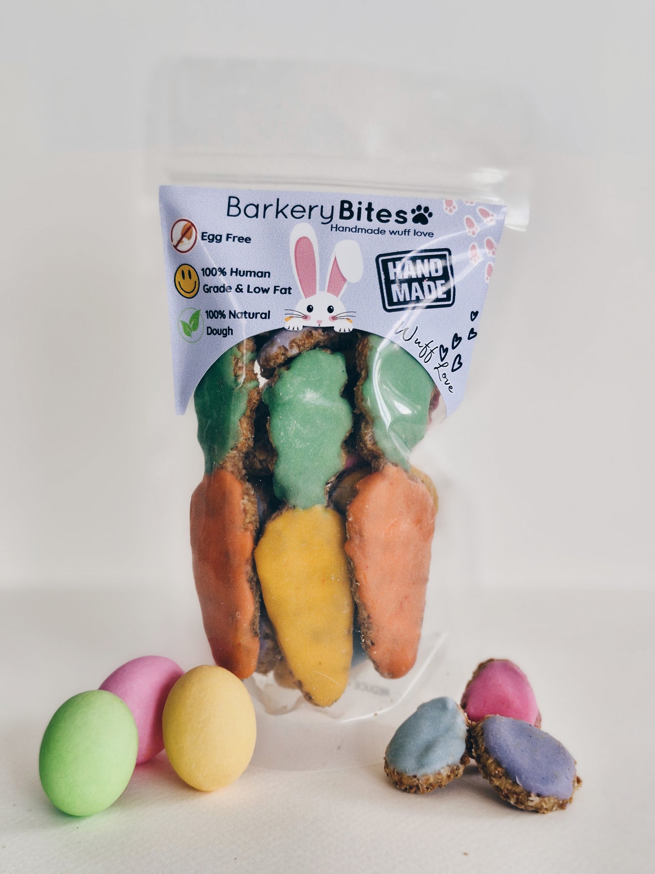 Dog Treats | Barkery Bites Easter Treats Whole Wheat Peanut Butter