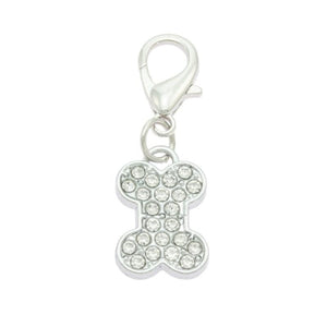 Collar Charm | Dog Bone Small Vertical