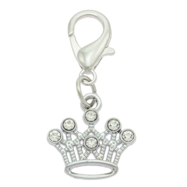 Dear Pet Co Crystal Collar Charm | Crown
