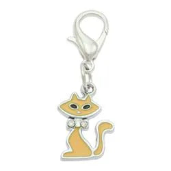 Collar Charm | Yellow Cat