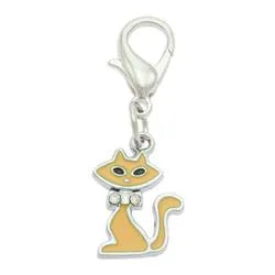 Dear Pet Co Collar Charm | Yellow Cat
