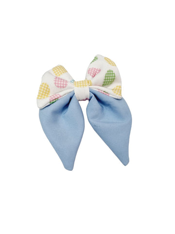 Sailor Bow Tie | Check The Eggs x Easter Blue