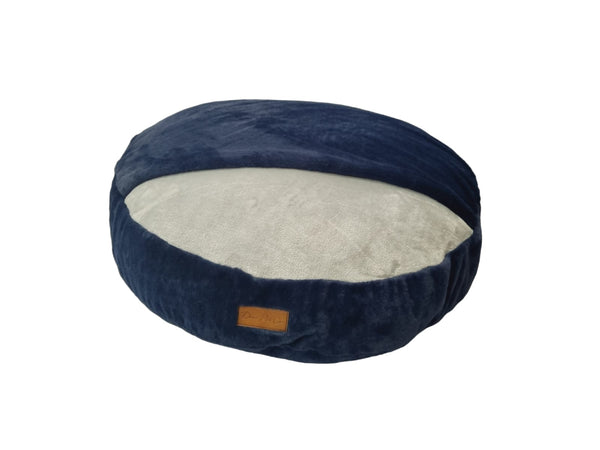 Burrow Pet Bed | Navy Blue