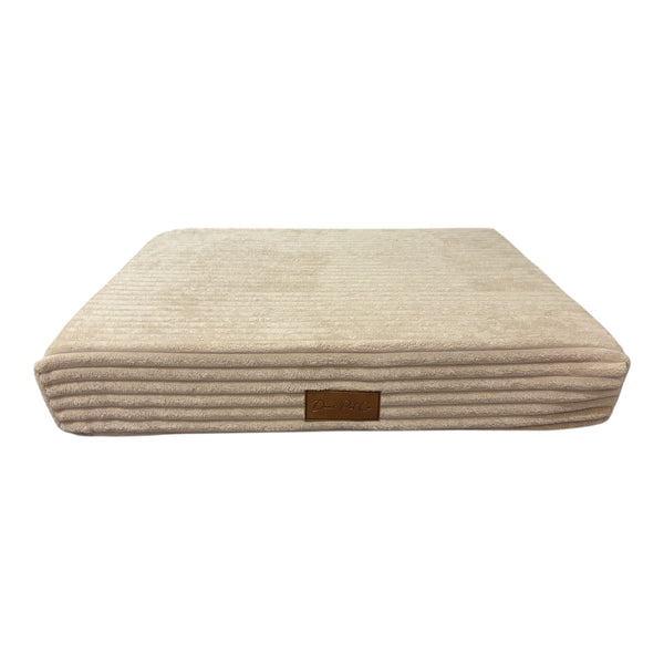 Flat Lounger Pet Bed | Cream