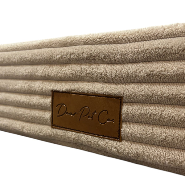 Flat Lounger Pet Bed | Cream