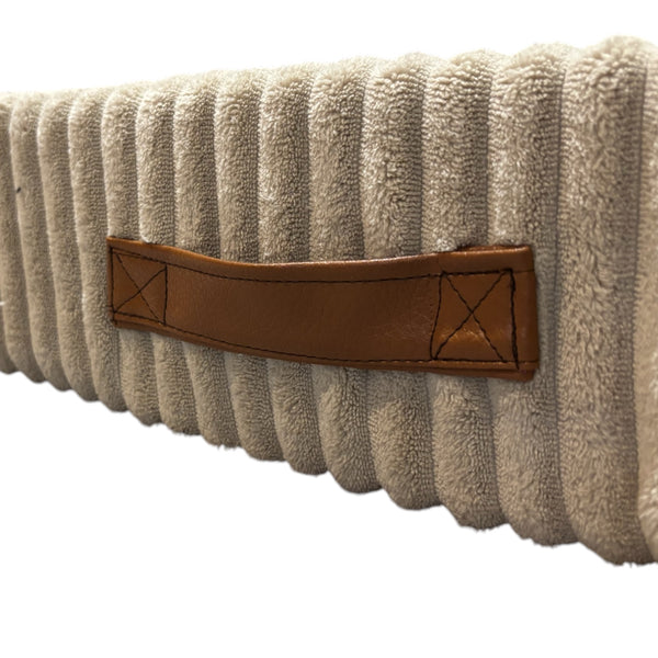Flat Lounger Pet Bed | Cream