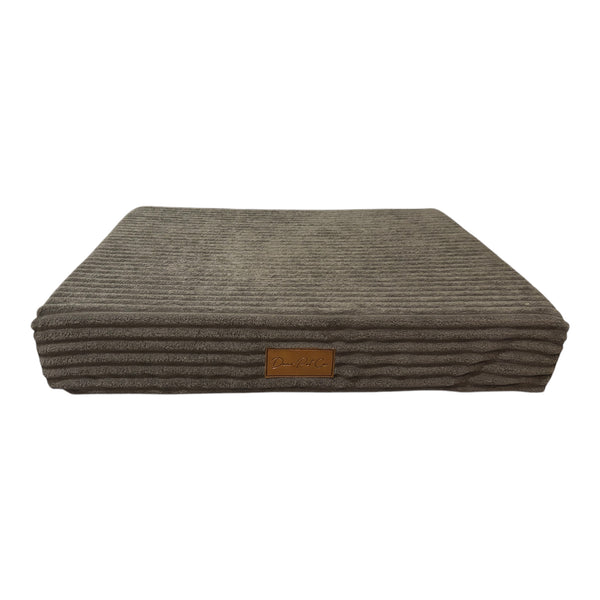 Flat Lounger Pet Bed | Grey