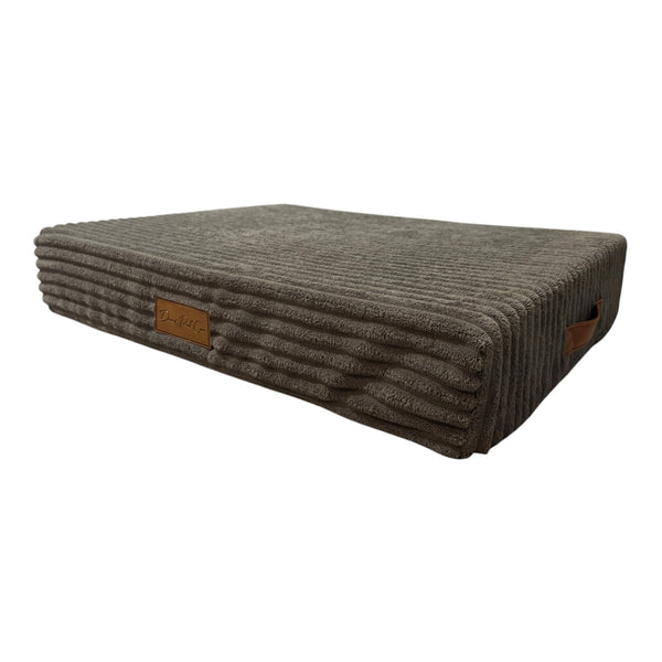 Flat Lounger Pet Bed | Grey