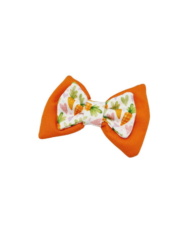 Double Bow Tie | For The Love of Carrots x Easter Orange