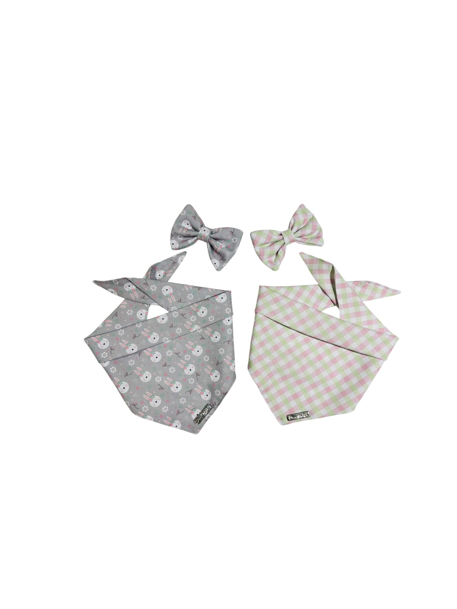 Combo Bandana | Hoppy Blooms & Spring in Pastel
