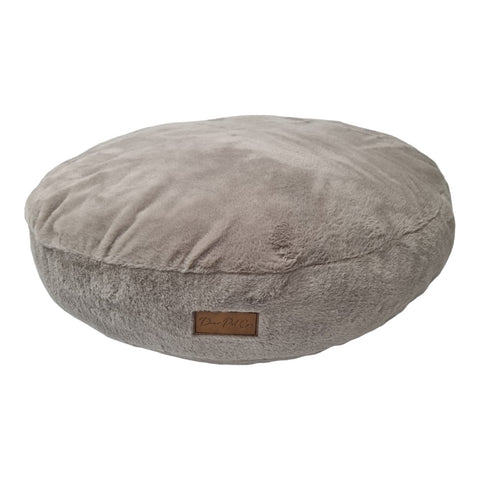 Round Lounger Pet Bed | Latte