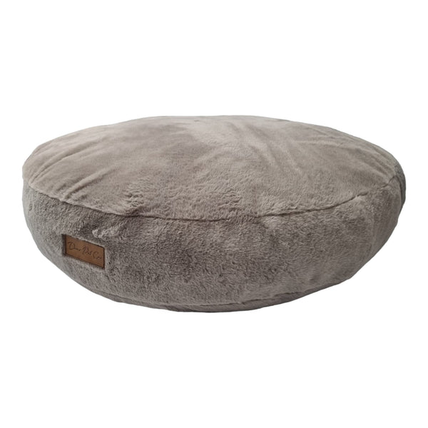 Round Lounger Pet Bed | Latte