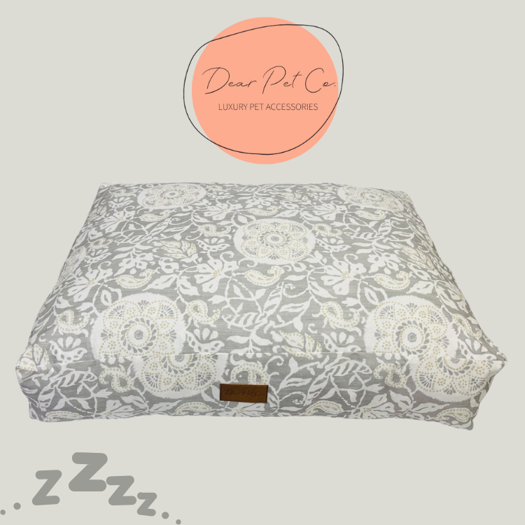 Lounger Pet Bed | Grey Lux