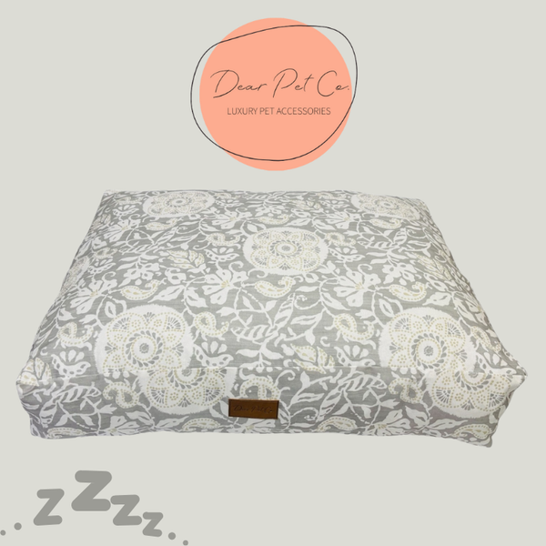 Lounger Pet Bed | Grey Lux