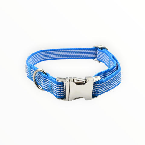 Luxury Webbing Collar | Blue