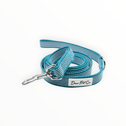 Luxury Webbing Leash | Turquoise