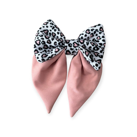 Sailor Bow Tie | Pawsitively Pink Leopard