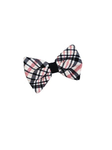 Bow Tie | Plaided Pink