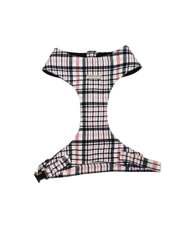 Chest Harness | Plaided Pink