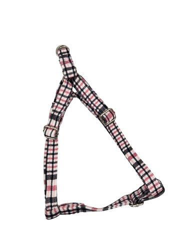 Strap Harness | Plaided Pink