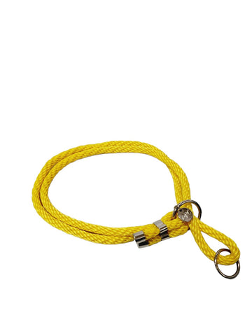 Rope Dog Collar | Yellow