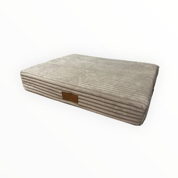 Flat Lounger Pet Bed | Stone