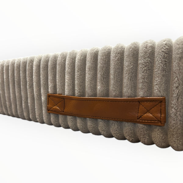 Flat Lounger Pet Bed | Stone