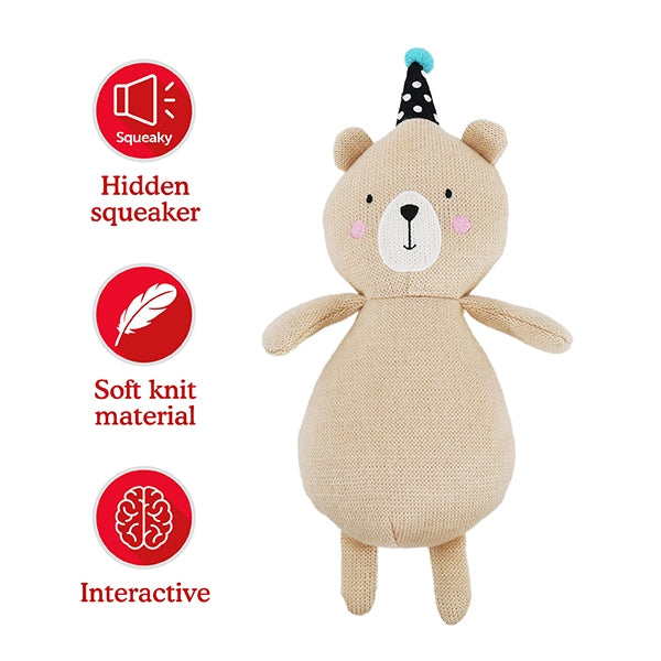 Pet Toy | Rosewood Chubleez Pippa Party Bear